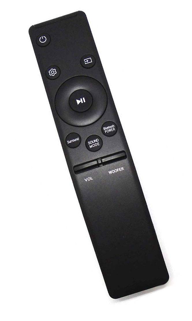 JustFine Replaced Remote Control Compatible for Samsung HW-M430/ZA HWM450 AH5902758A HWM430 HW-MM37 HW-M450/ZA HWMM36ZA HW-MM55/ZA Sound Bar Home Theater System - Image 1